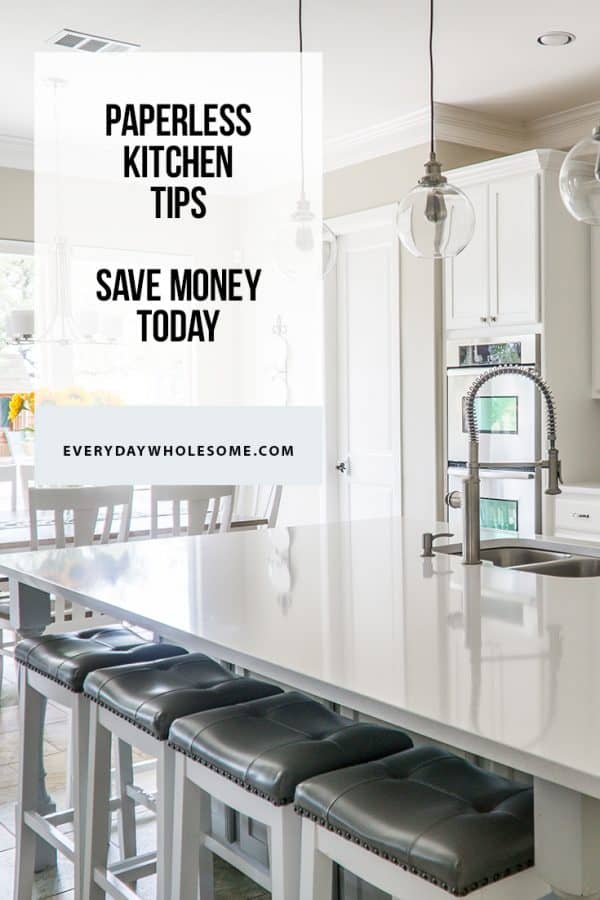 Paperless Kitchen Tips and Tricks 