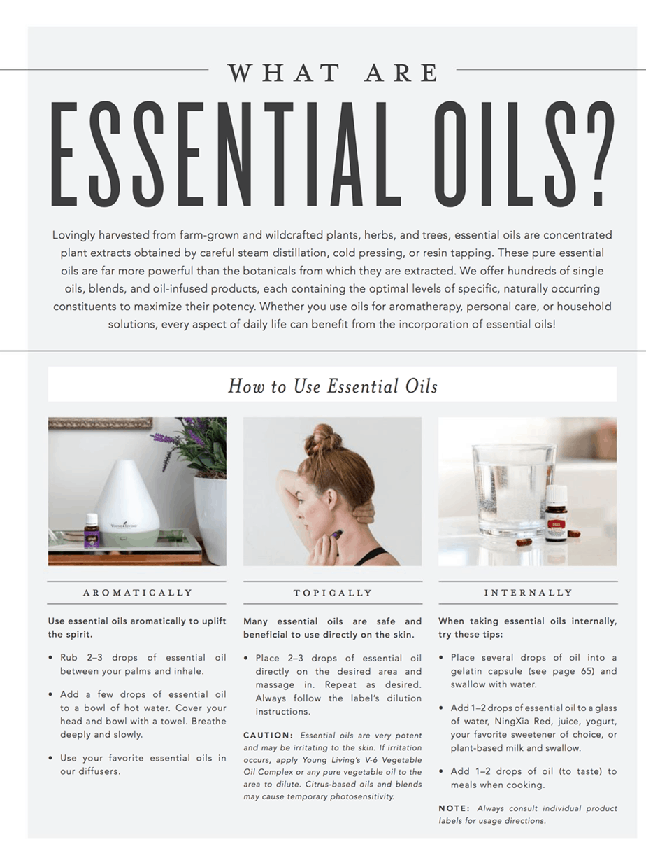 how to use essential oils