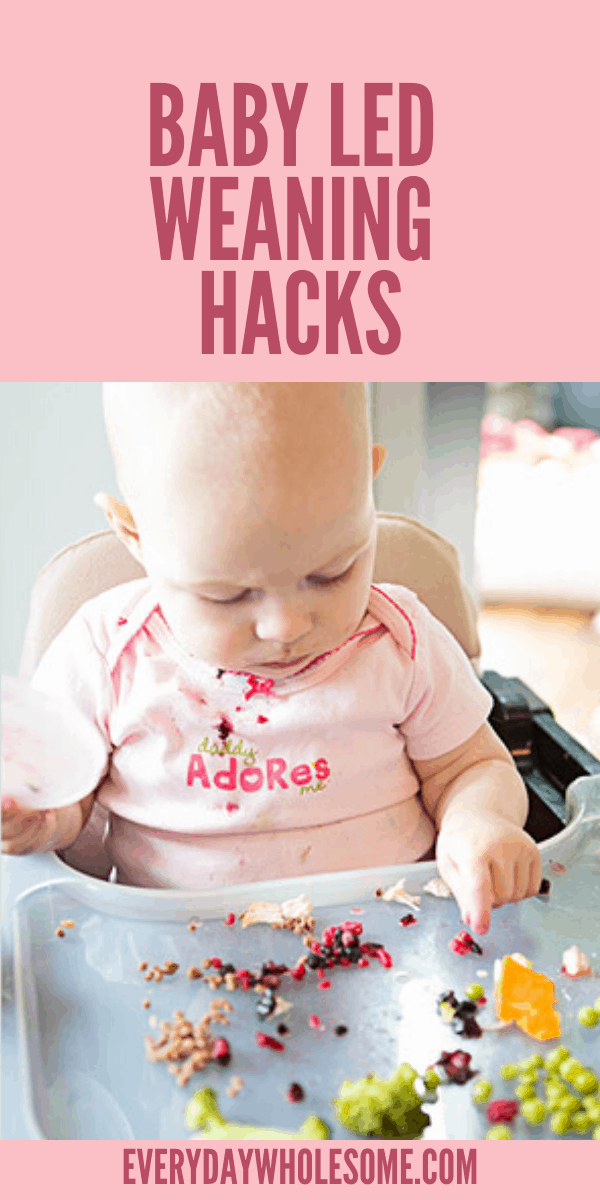 4 BABY LED WEANING HACKS AND TIPS FOR 6 MONTH OLD BABIES WITH NO TEETH 