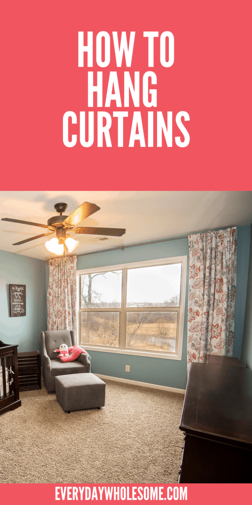 how to hang curtains 