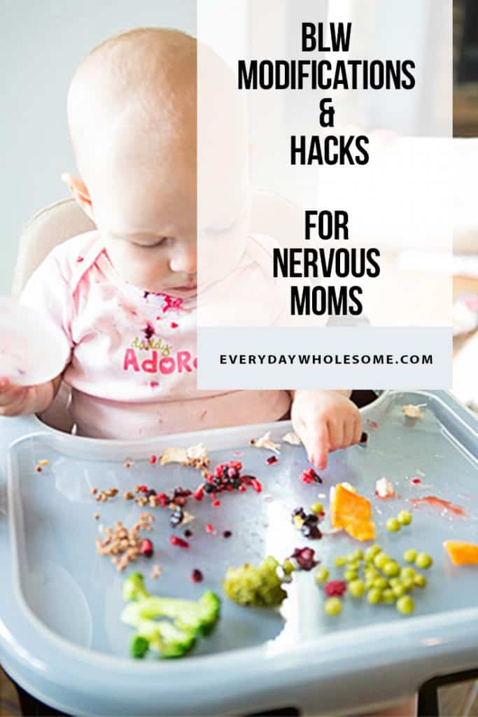 baby led weaning hacks modifications nervous moms