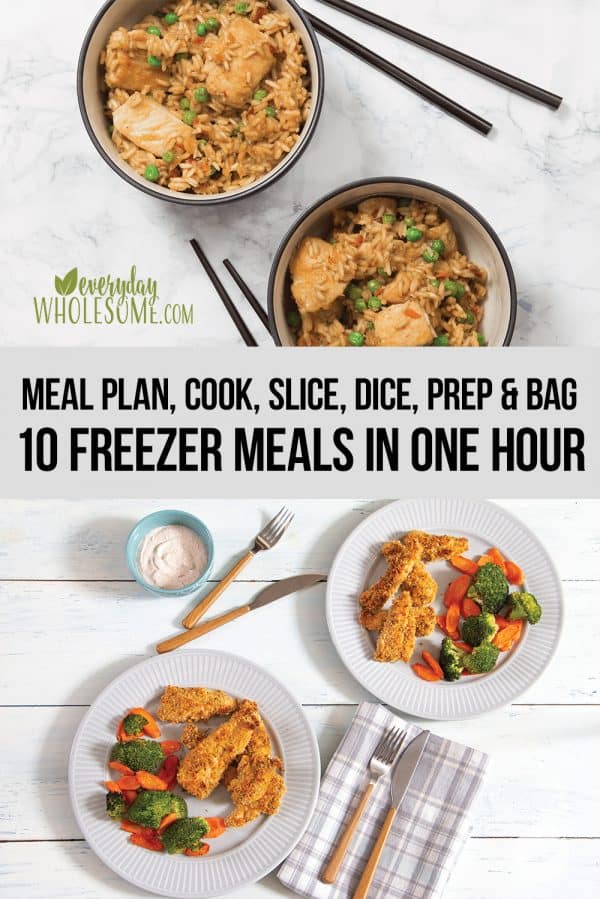 Everyday Wholesome BEST MAKE AHEAD, EASY, HEALTHY FREEZER MEALS
