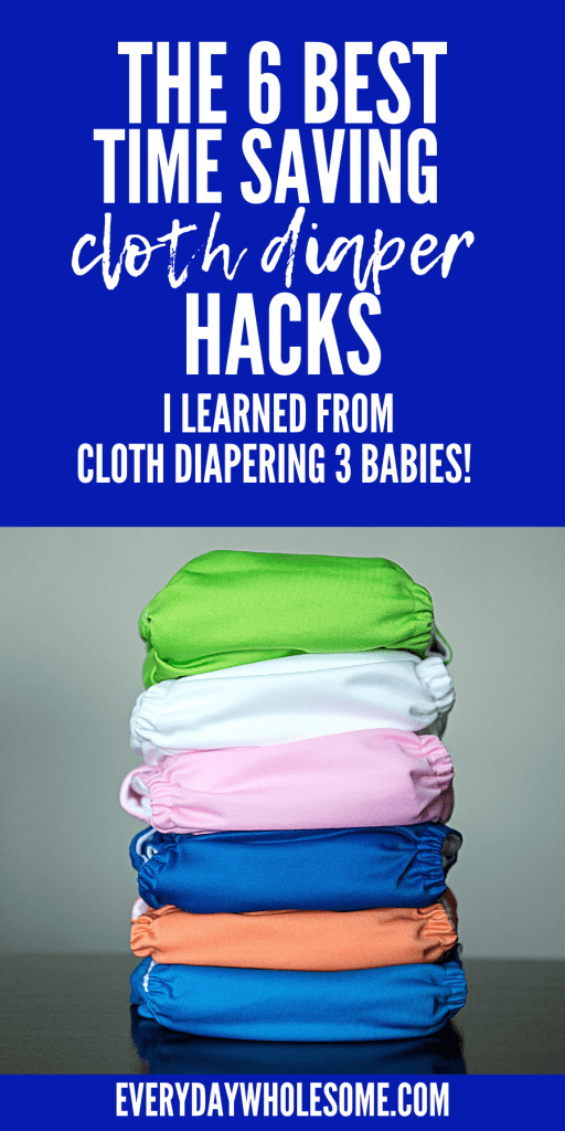 6 cloth diapering hacks organization