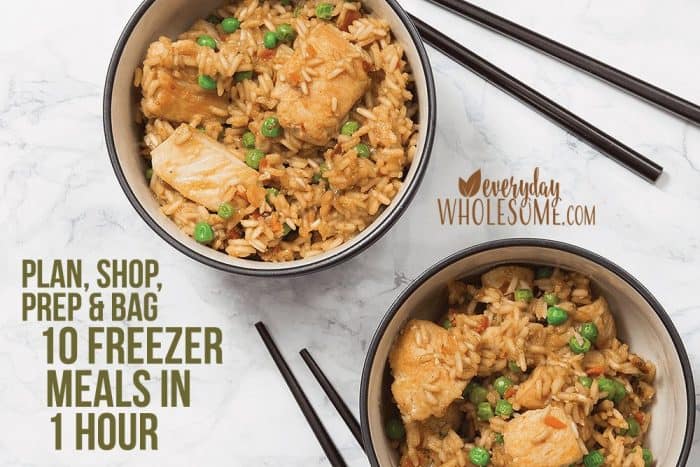 Everyday Wholesome | BEST MAKE AHEAD, EASY, HEALTHY FREEZER MEALS