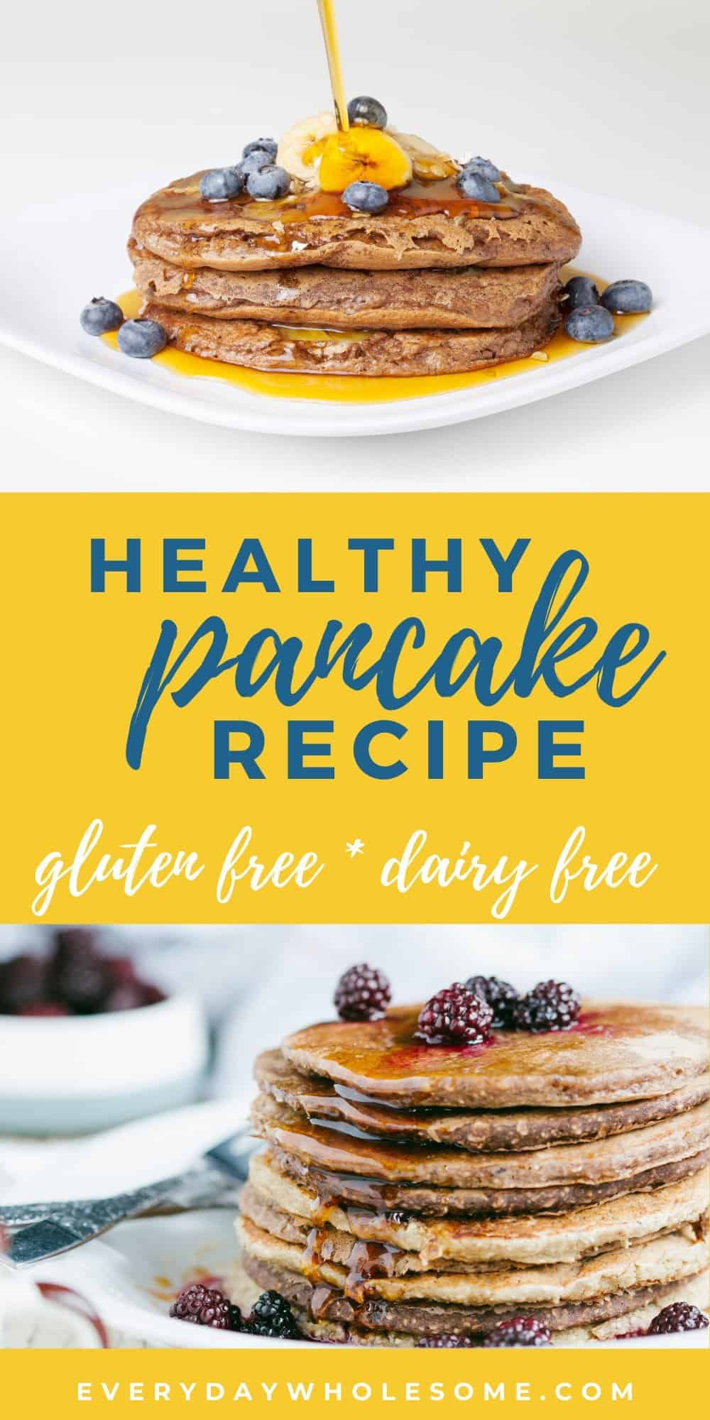 healthy pancake recipe gluten dairy free