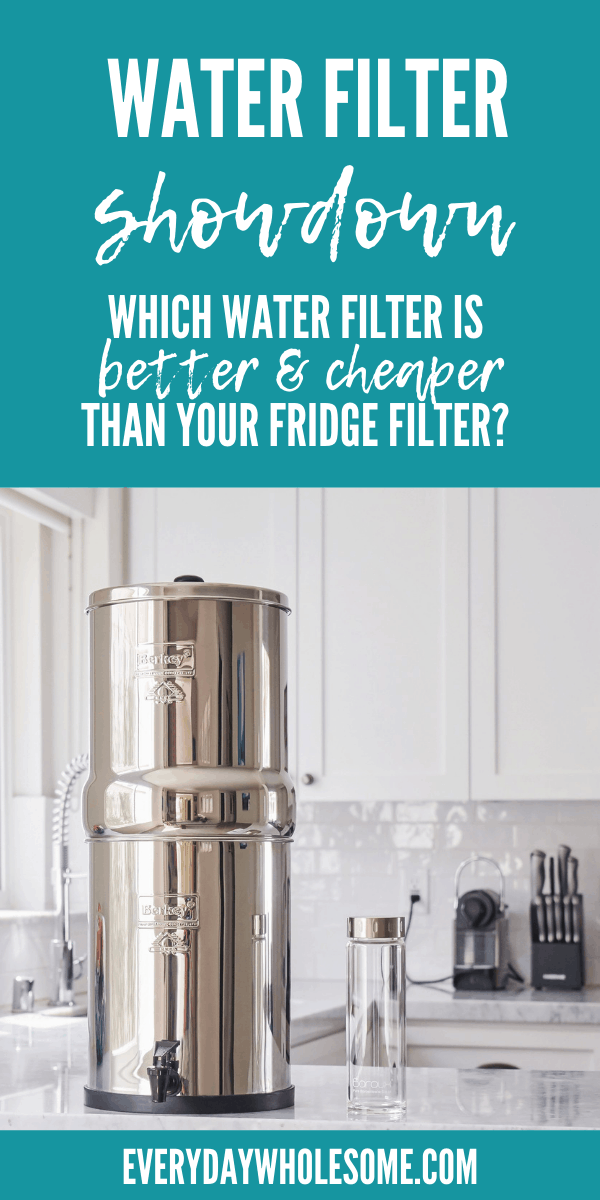 WATER FILTER SHOWDOWN