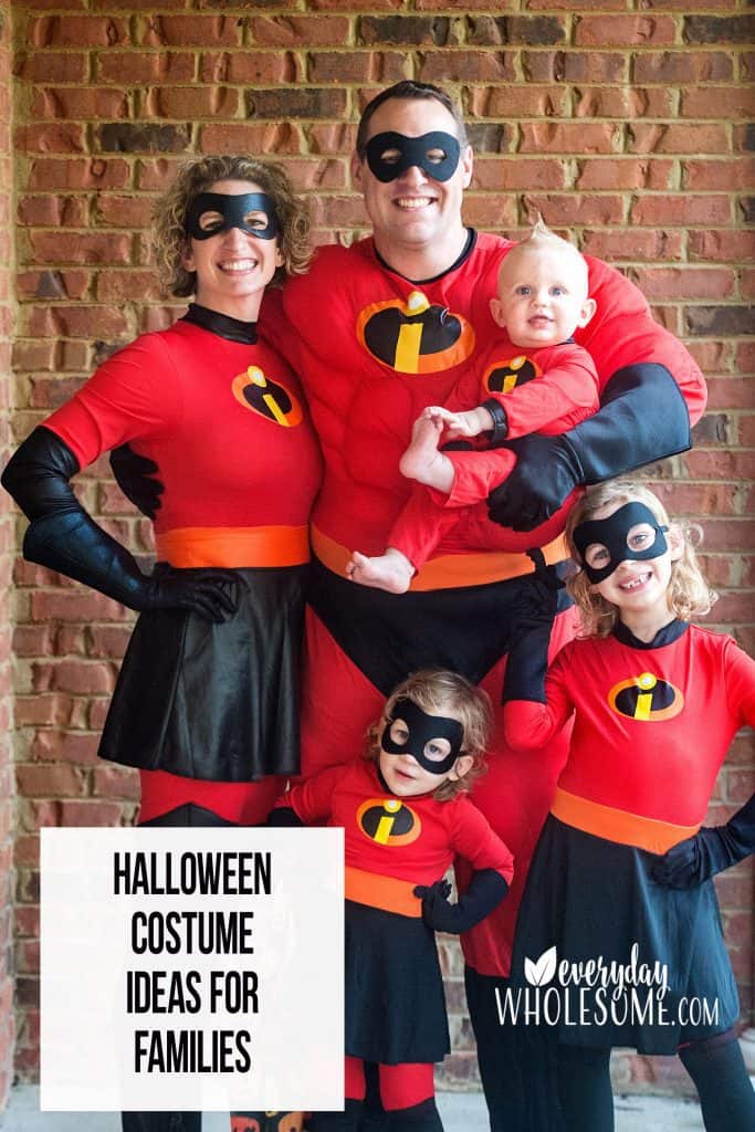 FAMILY HALLOWEEN COSTUME IDEAS FAMILIES 