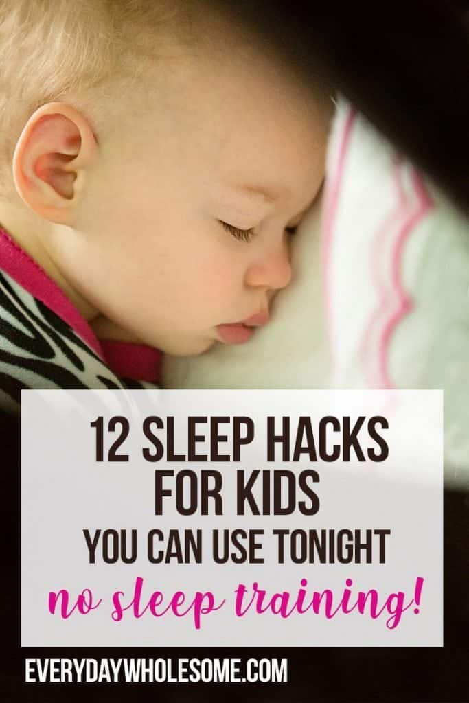 12 sleep hacks for kids you can do tonight 