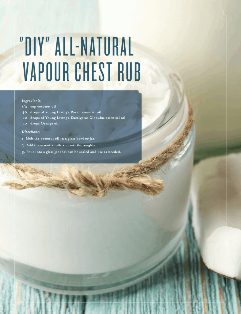 DIY NATURAL VAPOUR CHEST RUB VAPOR
