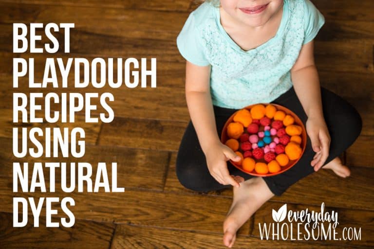 The Best Playdough Recipes with Natural Dyes & Colors