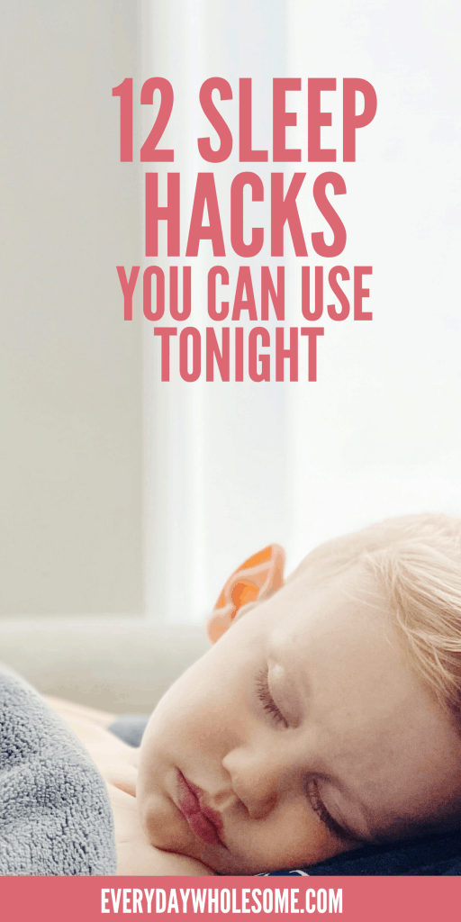 12 sleep tips and hacks for training baby, toddler & kids to sleep to help falling asleep in own bed