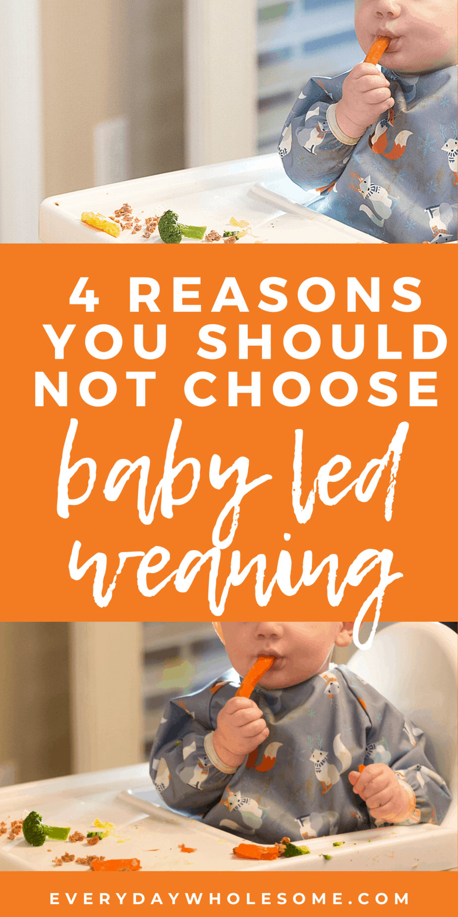 4 reasons not to choose baby led weaning