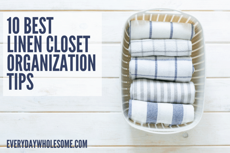 10 Best Linen Closet Organization & Makeover Tips