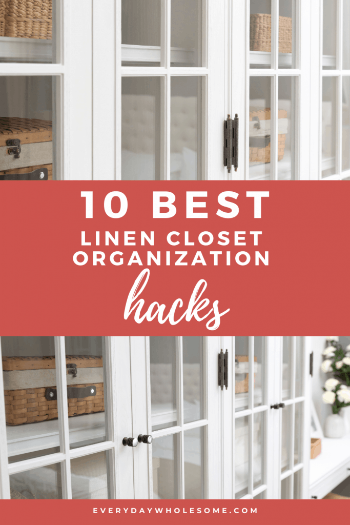 10 best linen closet organization hacks pin