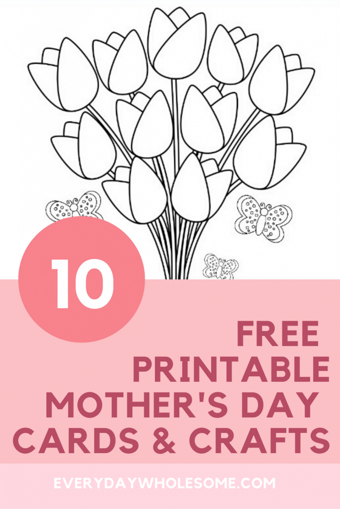 Free printable deals mothers day crafts