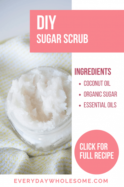 Everyday Wholesome | DIY SUGAR SCRUB & SHAVING CREAM RECIPE | COCONUT OIL