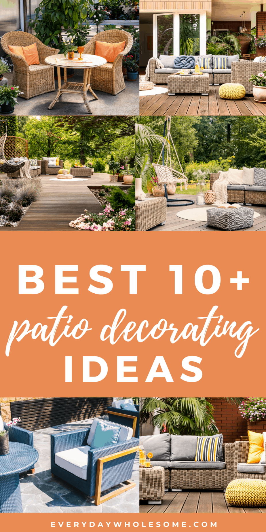 BEST 10 PATIO DECORATING IDEAS