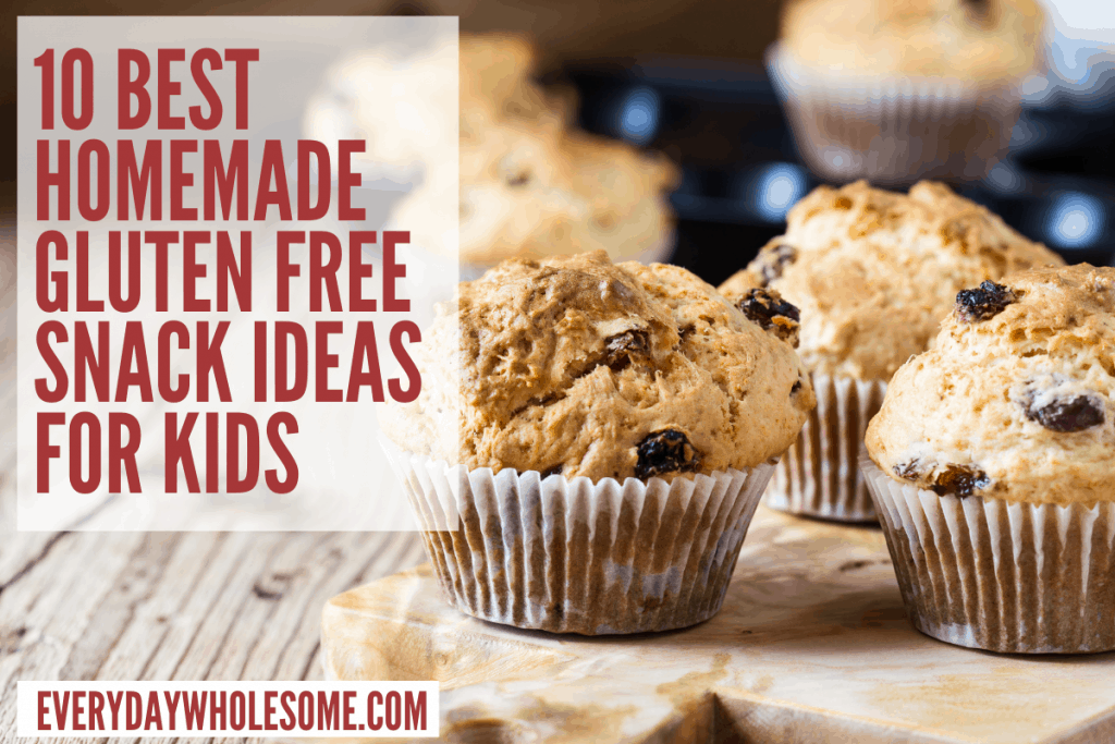 Everyday Wholesome | 10 Best Gluten Free Snacks Recipe Ideas For Kids