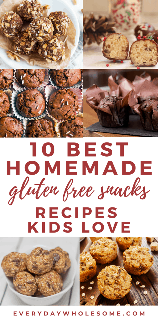 10 best homemade gluten free snack recipes kids love pin