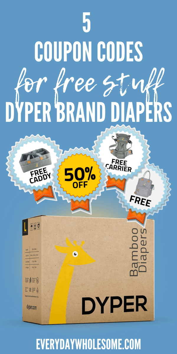 5 COUPON CODES DYPER BRAND DYPERS