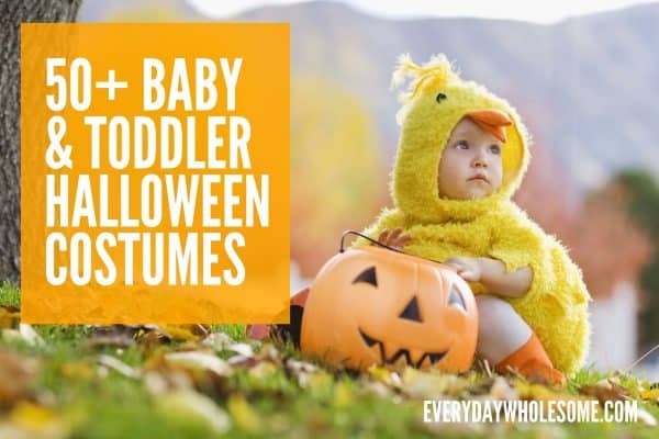 Everyday Wholesome | 50+ Toddler & Baby Halloween Costume Ideas