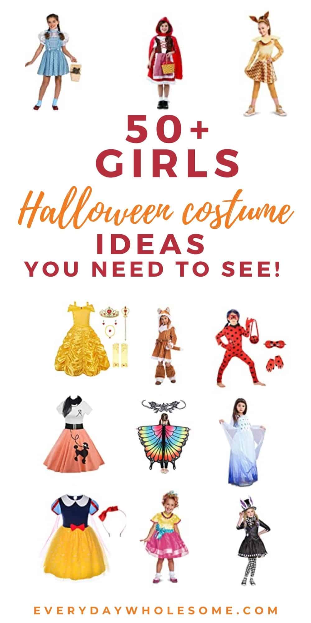 50+ girls child halloewen costume ideas