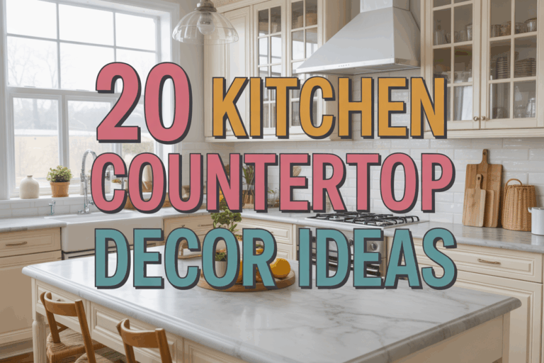 20 Kitchen Countertop Decor Ideas