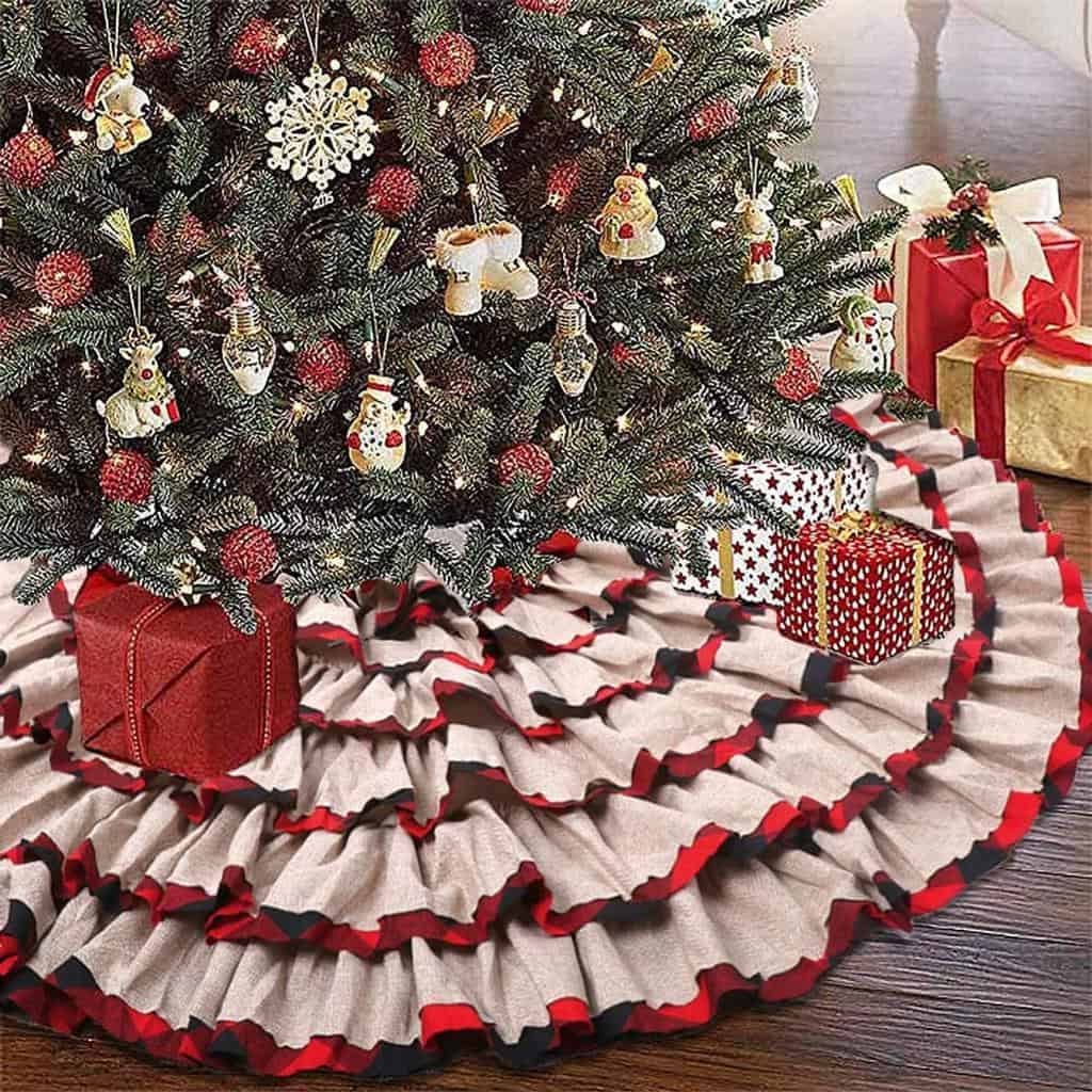 Everyday Wholesome 100 Christmas Tree Skirts You Will Love