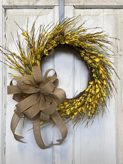 Everyday Wholesome | 65 Yellow Spring and Summer Wreaths