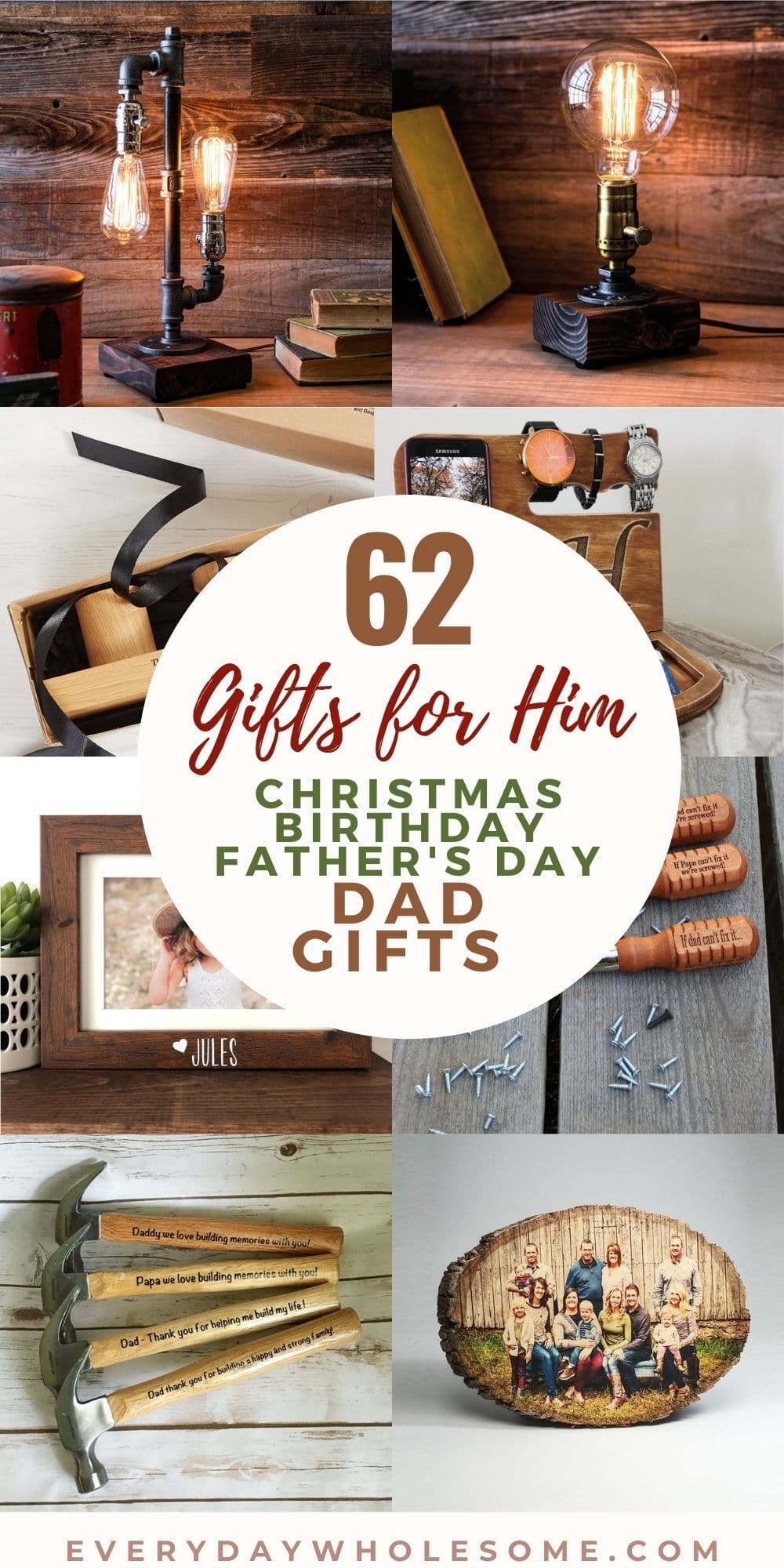 Everyday Wholesome 62 Dad Gifts For Him Christmas Father S Day Birthday Gift Guide