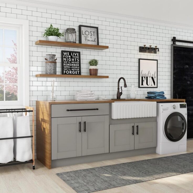 Image for Rustic Twist Laundry Room