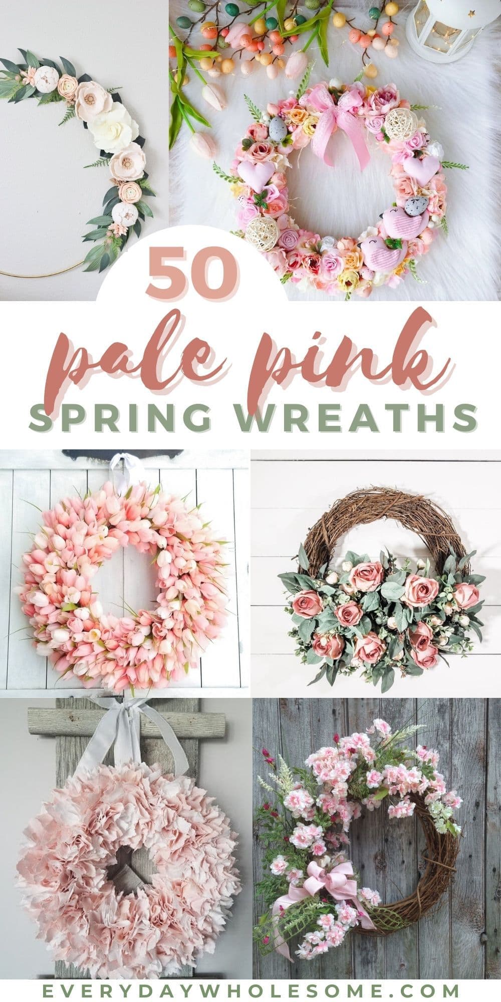 This Year's Top Spring Wreaths for the Front Door - Kelley Nan