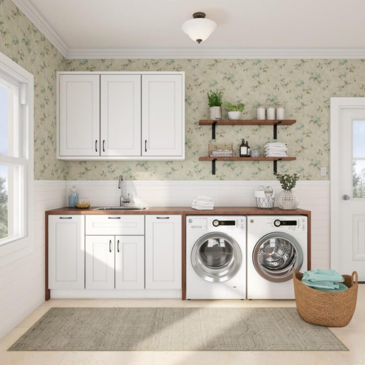 Image for Breezy Farmhouse Laundry Room