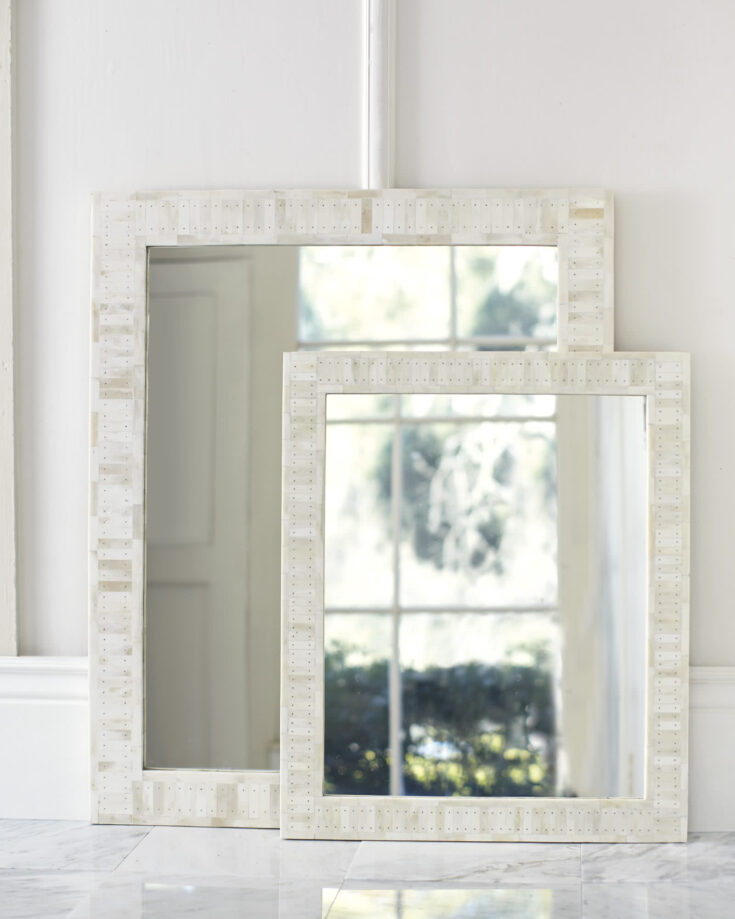 Image for Cyprus Bone Inlay Mirror