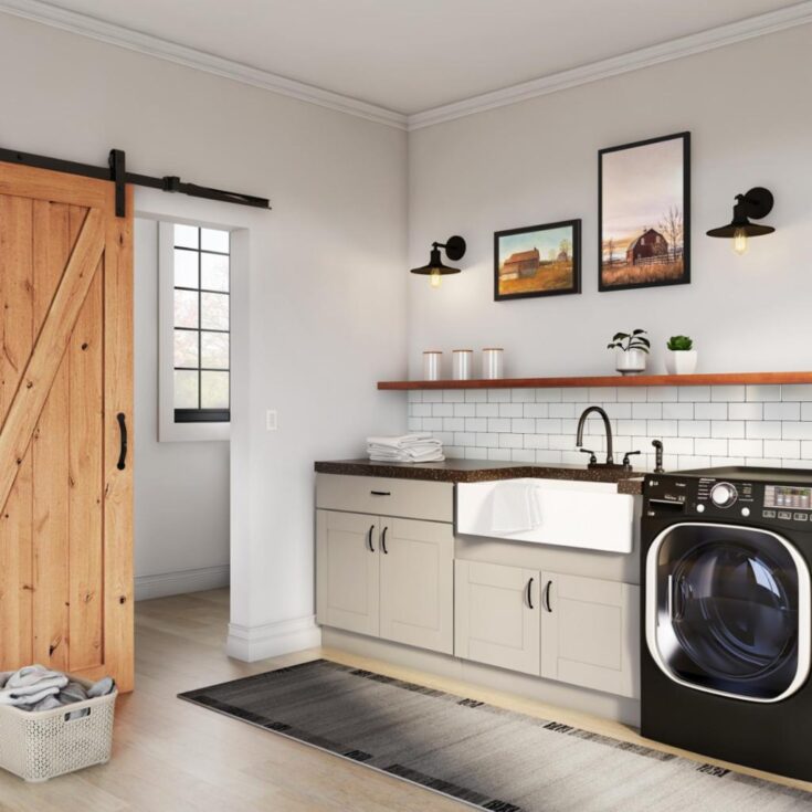 Image for Farmhouse Twist Laundry Room