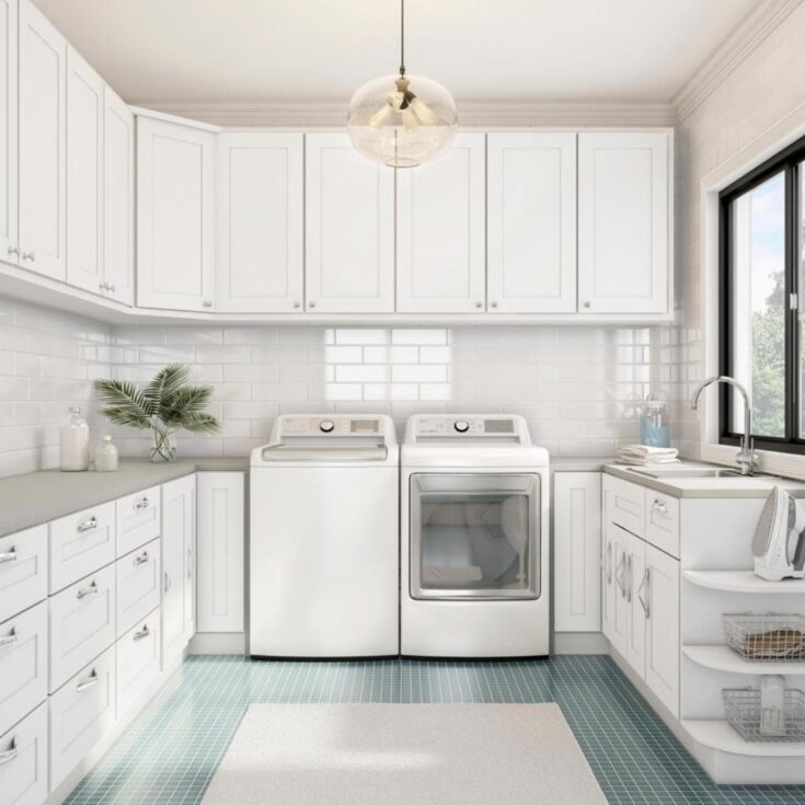 Image for Pristine Classic Laundry Room
