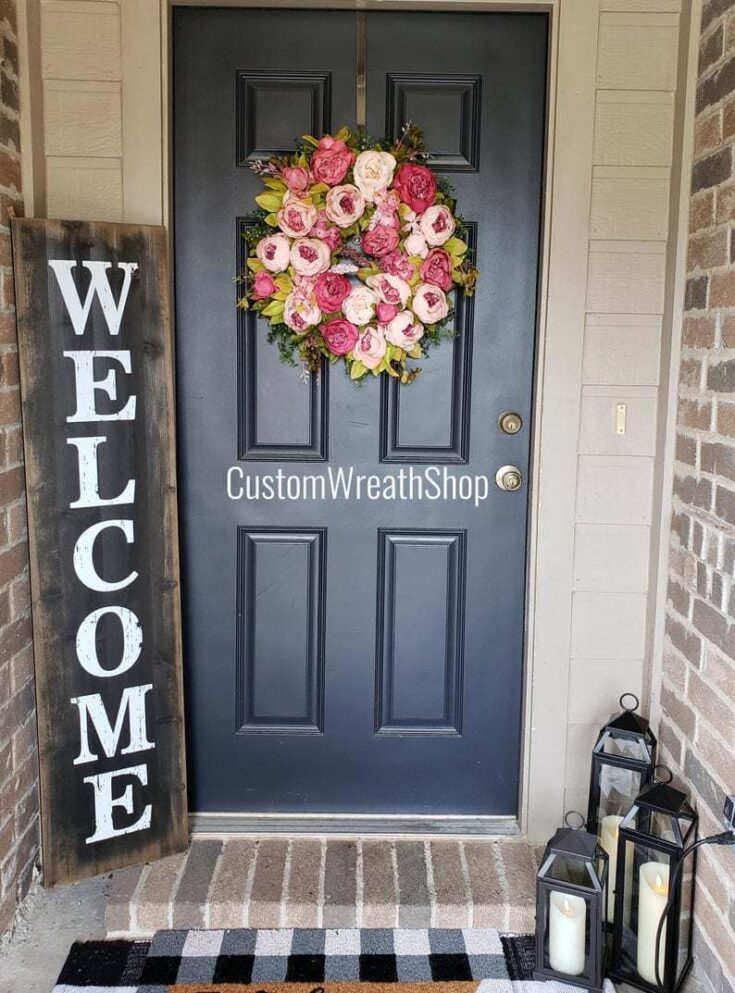 Image for Spring Wreaths for Front Door Wreaths for Front Door Spring 