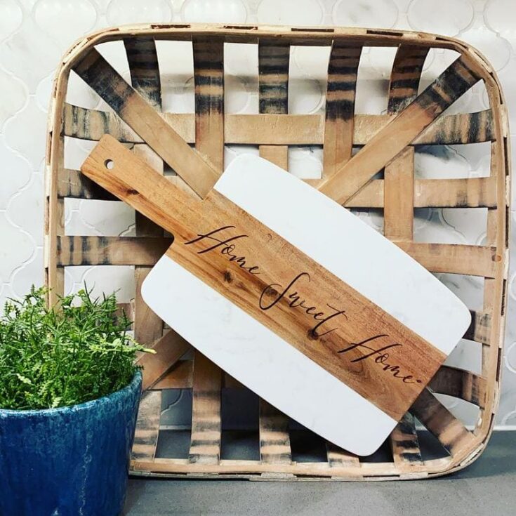Image for Serving board marble board cutting board charcuterie board 