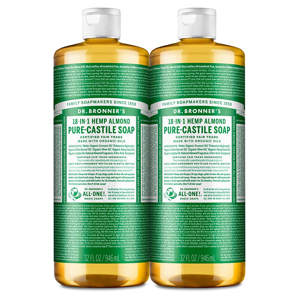 Almond Dr. Bronner's Castile Soap-image