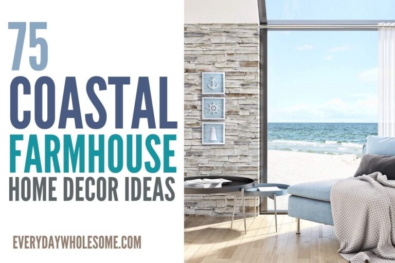 Coastal & Beach Theme Farmhouse Home Decor