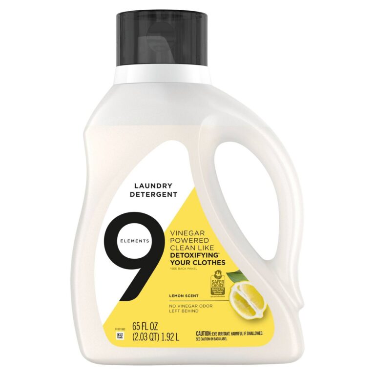 9 Elements Lemon Scent Liquid Laundry Detergent