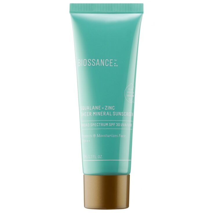 Image for Biossance Squalane + Zinc Sheer Mineral Sunscreen SPF 30 