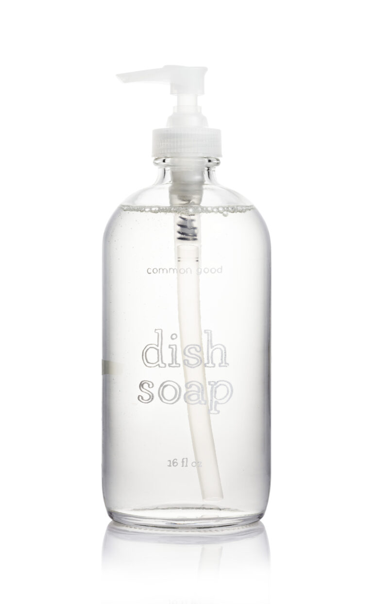 Common Good – Dish Soap Glass Bottle, Bergamot