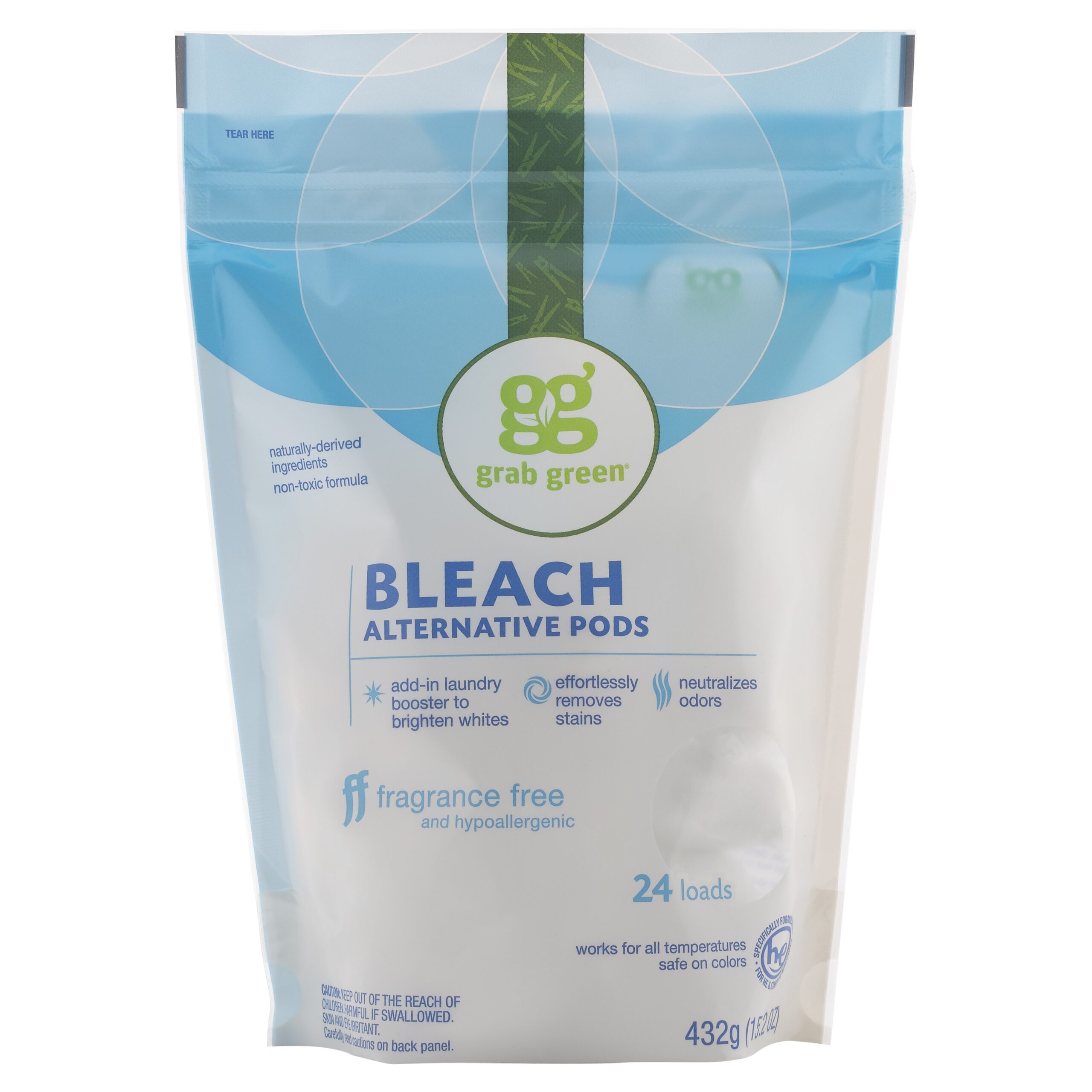Grab Green Natural Bleach Alternative Pods