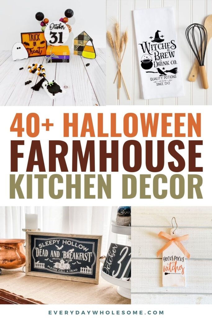 Halloween Fall Farmhouse Kitchen Decor Ideas. Halloween Farmhouse Kitchen decor, island, table, wall, sink, counters decor ideas. DIY Halloween Farmhouse kitchen decorations, decorating. Halloween decorations indoor, DIY, party.  #modernfarmhousekitchendecor #farmhousekitchendecor #farmhousekitchentabledecor #halloweendecor #diyhalloweendecor #diykitchen #halloweendecorations #halloweendecorationsindoor #halloweendecorationsparty #halloweendecorationsdiy #halloweendecorating #kitchendecor