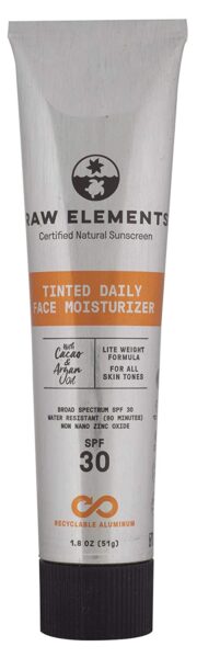 Raw Elements Tinted Daily Face Moisturizer, SPF 30