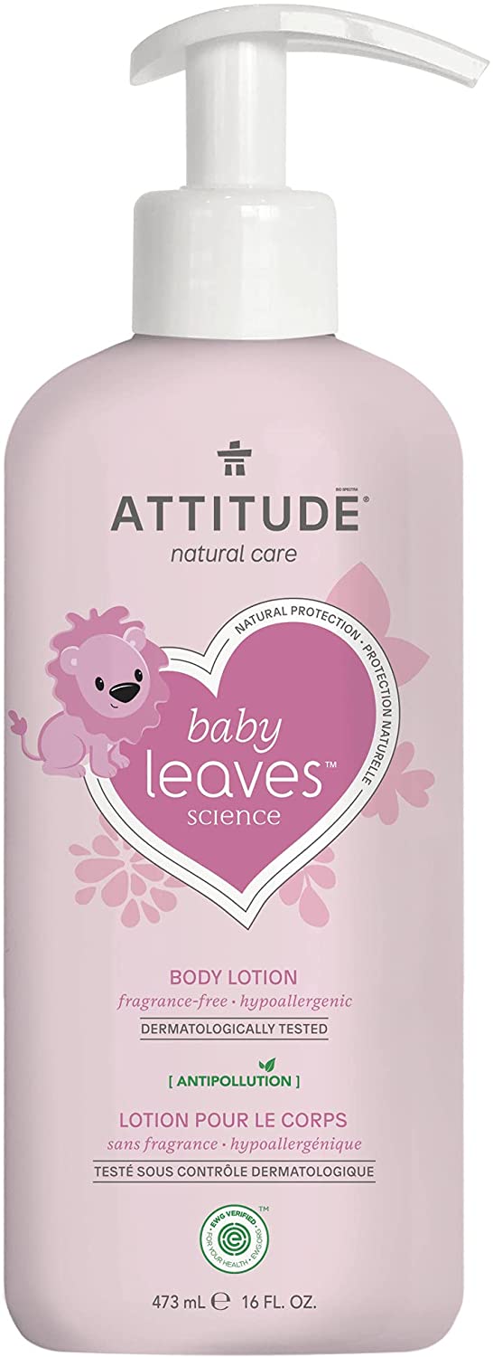 *ATTITUDE baby leaves Body Lotion, fragrance-free – Everyday Wholesome