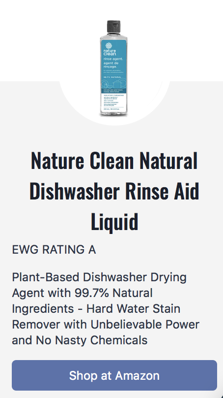 Nature Clean Natural Dishwasher Rinse Aid Liquid-image