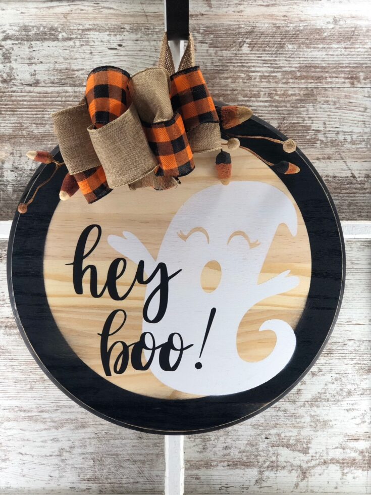 Image for Hey Boo Halloween Halloween Decor Fall Fall Decor Holiday | Etsy