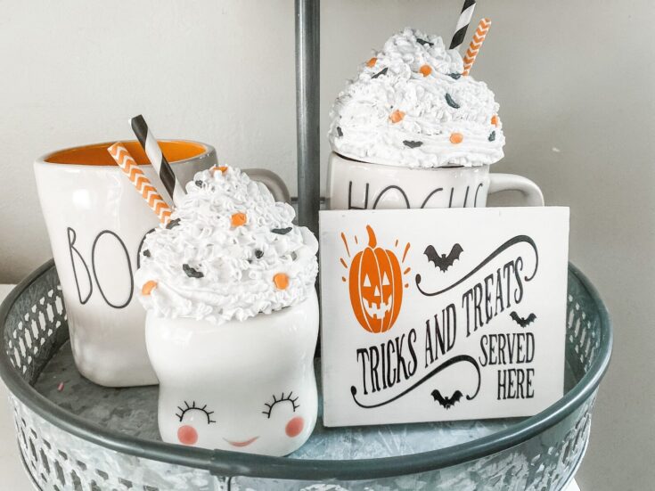 Image for Halloween Tiered Tray Decor Halloween Decor Tiered Tray | Etsy